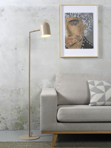 Its about RoMi Stehlampe MARSEILLE Eisen grau | 40x25x141