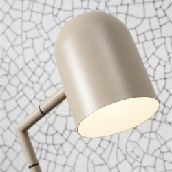 Its about RoMi Stehlampe MARSEILLE Eisen grau | 40x25x141