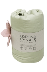 Lorena Canals Spielmatte WATER LILY oliv | 95x95cm