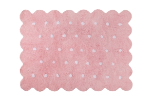 Lorena Canals waschbarer Teppich BISCUIT pink | 160x120cm