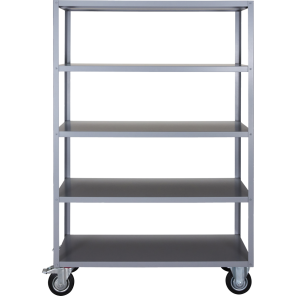 House Doctor Regal mit 4 Rollen HDTROLLEY Stahl grau |...