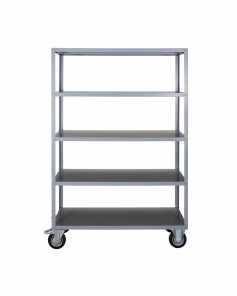 House Doctor Regal mit 4 Rollen HDTROLLEY Stahl grau |...