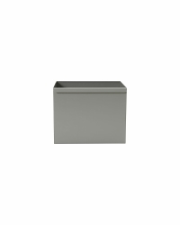 House Doctor Aufbewahrungslösung für Regal HDRACK Stahl grau | 38x30cm