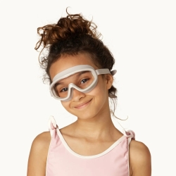 Petites Pommes Taucherbrille HANS für Kinder von 3-8 Jahren Emma hellgrau