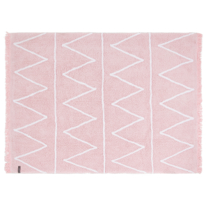 Lorena Canals waschbarer Teppich HIPPY rosa | 160x120 cm