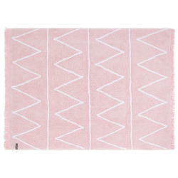 Lorena Canals waschbarer Teppich HIPPY rosa | 160x120 cm