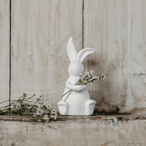 Storefactory Hase ELIAS M weiß | 7x7x16 cm