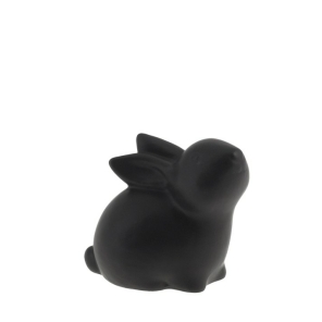 Storefactory Hase STINA L schwarz | 9x6x8 cm