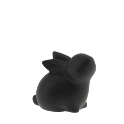 Storefactory Hase STINA L schwarz | 9x6x8 cm