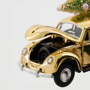 House Doctor Dekoration xMAS CAR gold | 5x8x12,5 cm