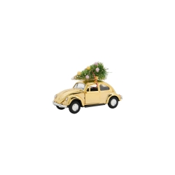 House Doctor Dekoration xMAS CAR gold | 5x8x12,5 cm