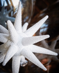 House Doctor Ornamente 4er Set SPIKE KLEIN weiß |...