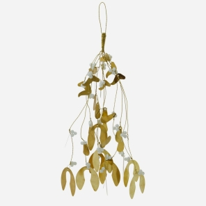 House Doctor Ornament MISTLETOE messing | B/H 15x37 cm