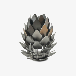 TOMMRE Laterne KOTTE Gun Metal | Ø28x31cm
