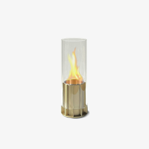 TOMMRE Ethanol Lampe SPIRA Messing | Ø10x30cm