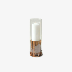 TOMMRE Ethanol Lampe SPIRA Messing corten | Ø10x30cm