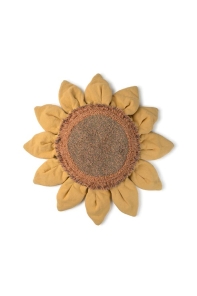 Lorena Canals Bodenpolster Sonnenblume gelb | 10x90x90cm