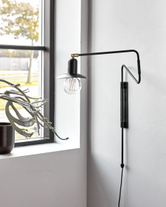 House Doctor Wandleuchte SWING schwarz