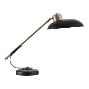 House Doctor Tischlampe ART DECO schwarz