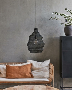 House Doctor Lampe MESH schwarz