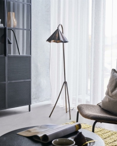 House Doctor Stehlampe FLOLA antikbraun