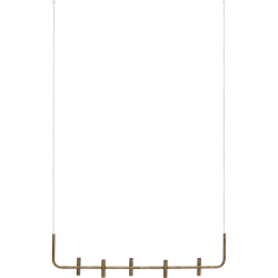 House Doctor Kerzenhalter MAXI antike messingoberfläche