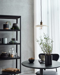 House Doctor Lampenschirm HATT antike messing