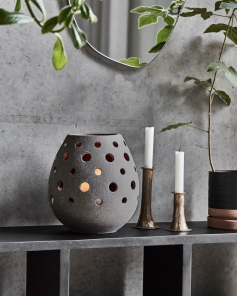 House Doctor Kerzenhalter ARTIE grau