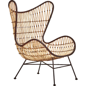 House Doctor Lounge-Stuhl FLOW natur