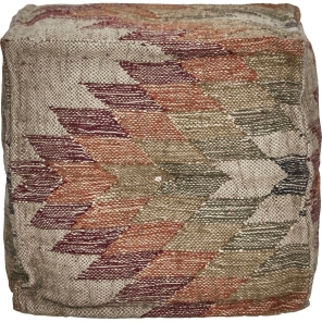House Doctor Pouf FECTA multi