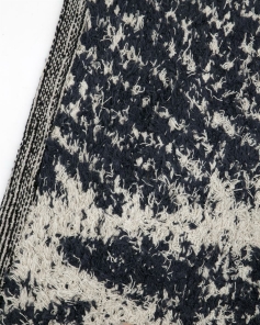 House Doctor Teppich KIN schwarz, off-white
