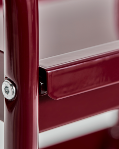 House Doctor Wagen ROLL burgund
