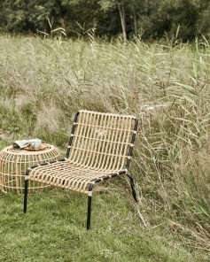 House Doctor Lounge-Stuhl LOKA natur