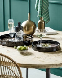 House Doctor Tablett SERVE braun, natur