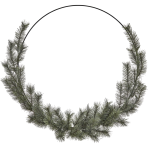 House Doctor Kranz mit LED GIANT natur