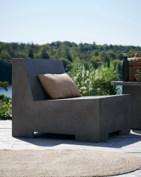 House Doctor Lounge-Stuhl LOUN grau