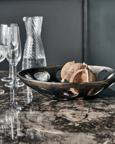 House Doctor Kunstwerk PRATO antike messingoberfläche