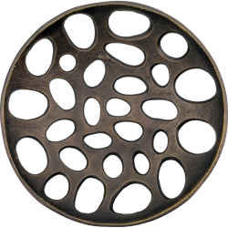 House Doctor Kunstwerk PRATO antike messingoberfläche