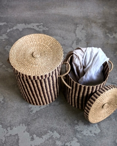 House Doctor Wäschekörbe LAUNDRY natur, braun