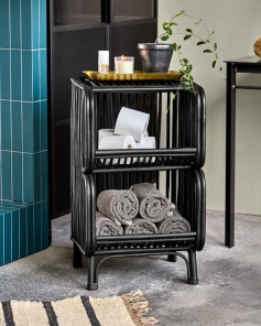 House Doctor Beistelltisch SHELF schwarz