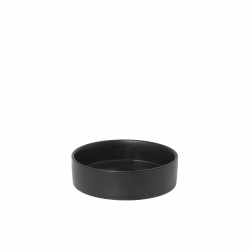 Storefactory Kerzenteller STORM schwarz glänzend | Ø15x4cm