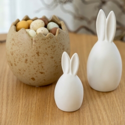 Storefactory Hase EMMA M weiß | Ø9x20cm