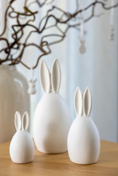 Storefactory Hase EMMA M weiß | Ø9x20cm
