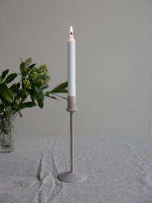 Storefactory Kerzenständer ERSTAD L greige |...