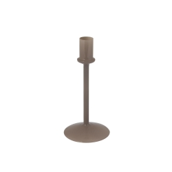 Storefactory Kerzenständer ERSTAD M greige | Ø9x21cm