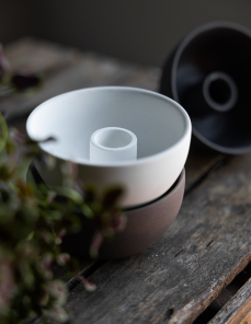 Storefactory Kerzenständer LIDATORP mini braun | Ø10x5cm