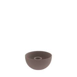 Storefactory Kerzenständer LIDATORP mini braun | Ø10x5cm