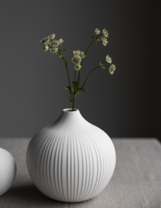 Storefactory Vase FRÖBACKEN M weiß |...