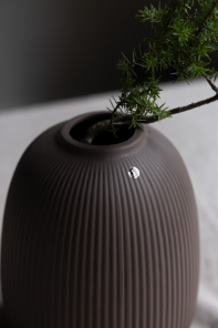 Storefactory Vase ÅBY L braun | Ø19x26cm