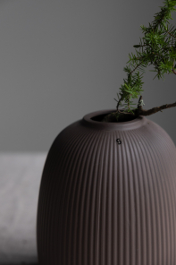 Storefactory Vase ÅBY L braun | Ø19x26cm